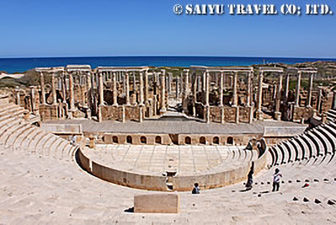 レプティス・マグナの古代遺跡