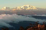 ヒマラヤ8,000m峰四座展望ハイキングとゆったりダージリンの休日