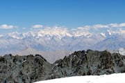 カラコルム5,000m峰シャトゥンピーク登頂と天空の花園デオ…