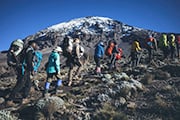 マチャメルートから登る アフリカ大陸最高峰キリマンジャロ