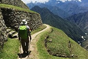 古代インカ道トレッキング 失われた空中都市マチュピチュを…
