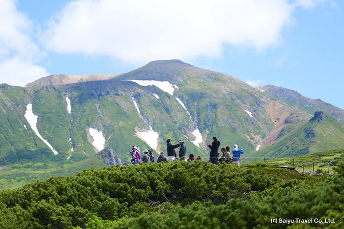 北海道の最高峰・旭岳へ