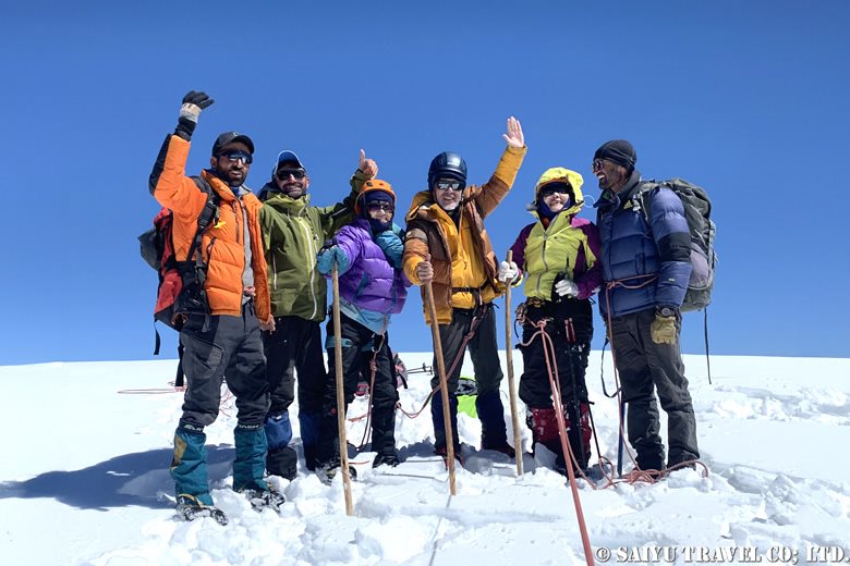 遂に、ミングリク･サール(6,050m)登頂！！！